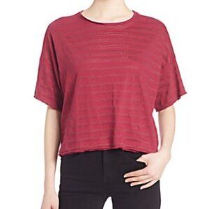 rag & bone / JEAN Striped cotton/ linen shirt